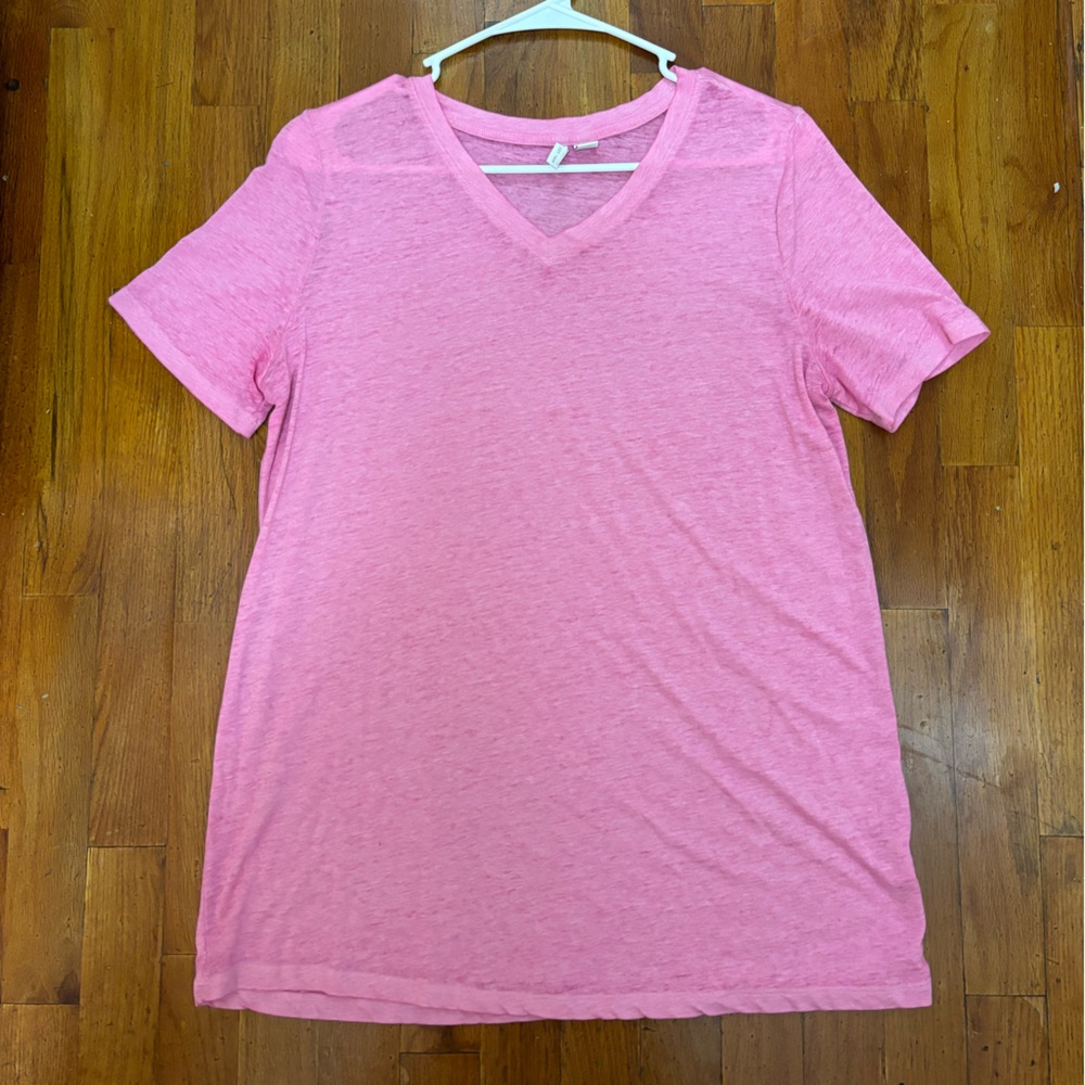 Pink casual blouse